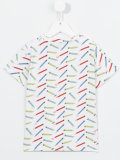 pencil print T-shirt