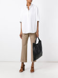 square single handle tote