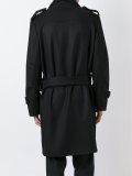 pocketed trench coat