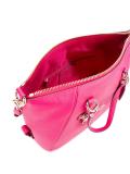 contrast stitching tote bag