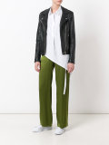 satin wide-leg trousers