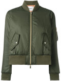 cropped bomber jacket