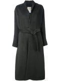belted mid coat
