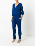 pleated jump suit