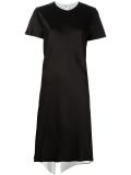 reversible satin dress