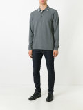 long-sleeve polo shirt 
