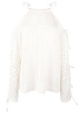 crochet knit jumper 