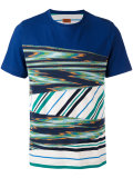 zigzag print T-shirt