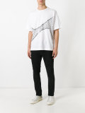 net print T-shirt 