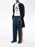 stripe track pants