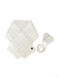 cable knit scarf and mittens set