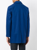 button up raincoat