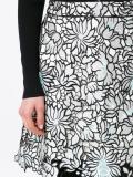 floral A-line skirt