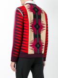 geometric panel sweatshirt