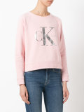 logo print sweatshirt