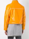 cropped zipped jacket