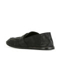 contrast stitch loafers