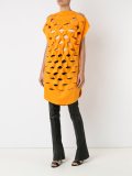 cut out details blouse