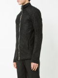 high neck zipped jacket
