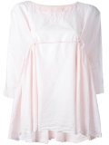 ruffle-detail blouse