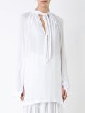split neck shirt 