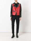 contrast biker jacket 