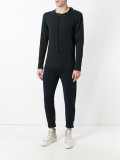 laced detail sweatshirt