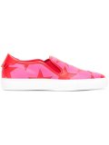 star print slip-on sneakers