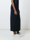 straight cut maxi skirt
