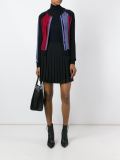 frayed panel cardigan 