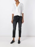 wrap blouse