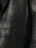 midi leather jacket 