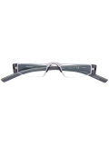 slim square frame glasses