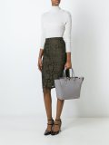 'Rockstud'梯形手提包