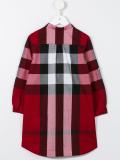 checked shirt dress