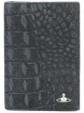 crocodile skin effect cardholder