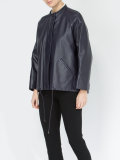 cropped rain jacket