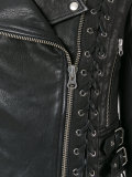 Eyelet Biker Jacket
