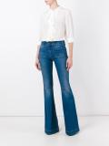 ruffle bib shirt