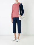 straight cropped pants 
