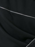 zip front track shorts