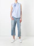 tie knot blouse 