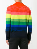 rainbow striped jumper