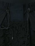 asymmetric lace skirt