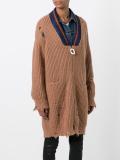 distressed cardi-coat