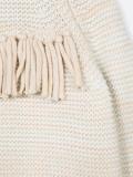 fringed trim jumper