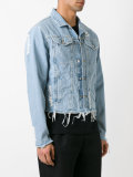 'Desiress' distressed denim jacket