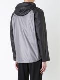 zip fastening hooded jacket