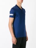 sleeve stripe polo shirt