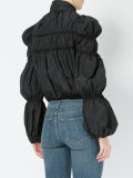 ruffled lightweight jacket